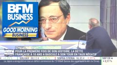 Entretien avec Stéphane Soumier: La France emprunte sur 10 ans à des taux négatifs, une première dans l'histoire